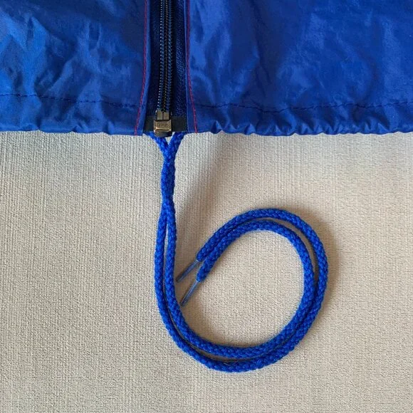 Vintage K-Way Technical Windbreaker Coat Jacket Athleisure Red Blue Fanny Pack - Picture 11 of 16